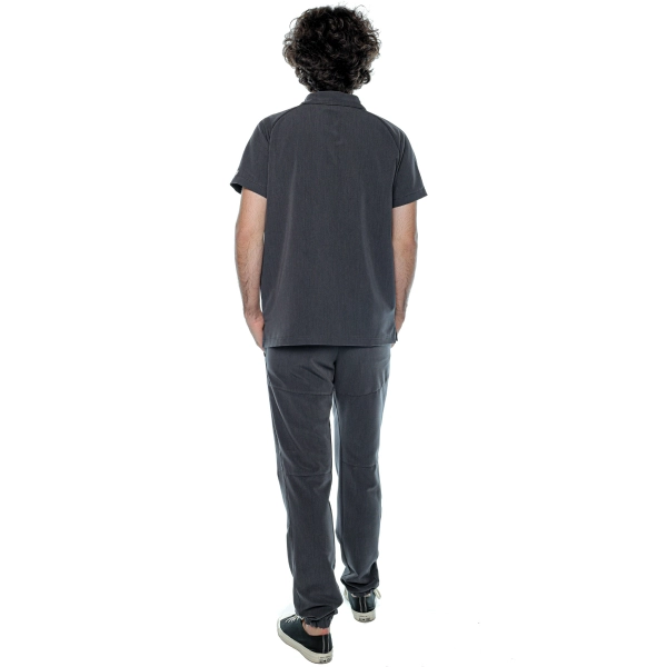 Costum medical gri bărbați Aslan