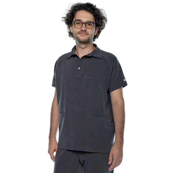 Costum medical gri bărbați Aslan