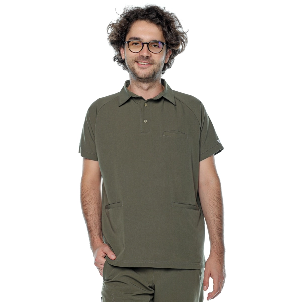 Costum medical kaki bărbați Aslan